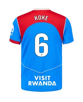 Günstige Atletico Madrid Koke #6 3rd trikot 2025-26 Kurzarm